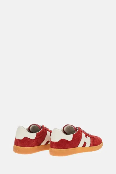 Hogan Cool Lace-up Sneakers In Red
