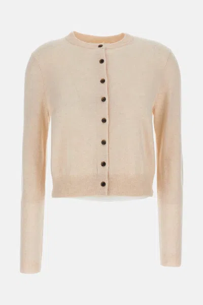 Lisa Yang Buttoned Cardigan In Neutral
