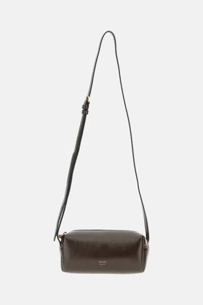 Khaite Mini Kye Cross Body Bag In Brown
