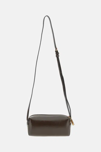 Khaite Mini Kye Cross Body Bag In Brown