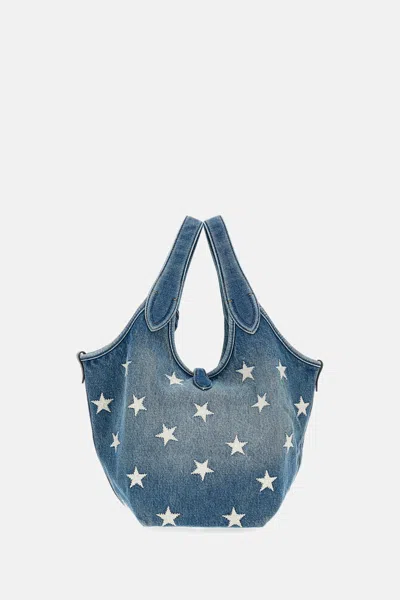 Polo Ralph Lauren Embroidered-star Tote Bag In Blue
