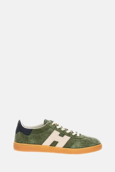 Hogan Cool Lace-up Sneakers In Green