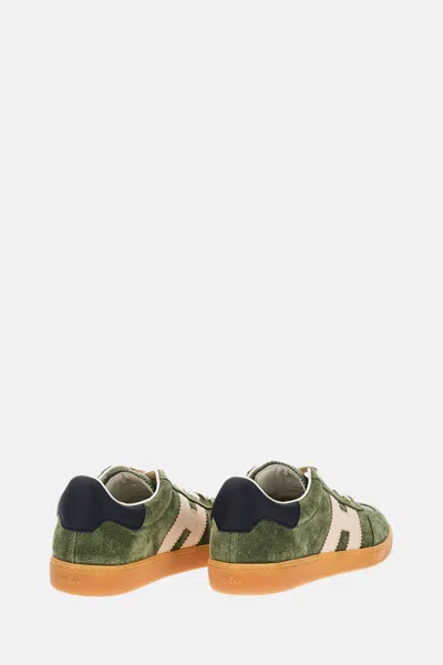 Hogan Cool Lace-up Sneakers In Green