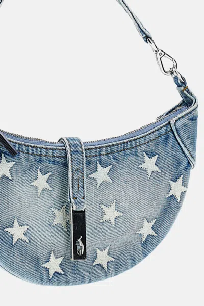 Polo Ralph Lauren Shoulder Bag Small In Blue