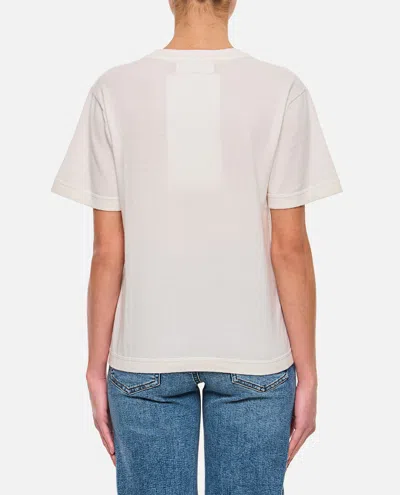 Extreme Cashmere Cuba Cotton Cashmere Knit 2.48 T-shirt In White