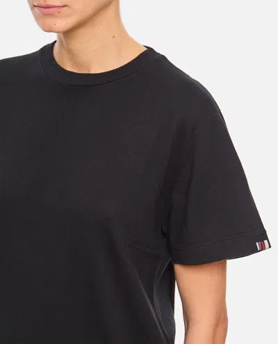 Extreme Cashmere Cuba Cotton Cashmere Knit 2.48 T-shirt In Black