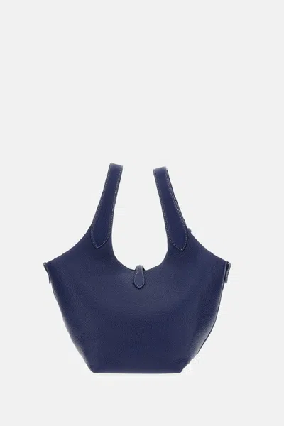 Polo Ralph Lauren Medium Tote In Blue