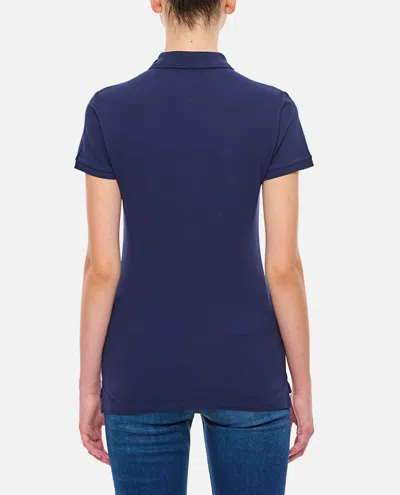 Polo Ralph Lauren Julie Slim Polo In Blue