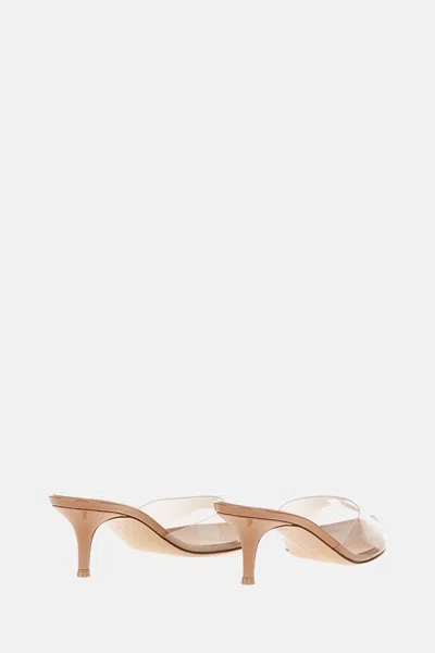 Gianvito Rossi Elle 55 Mule In Brown