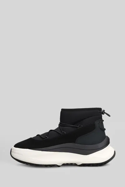 Moon Boot Mb Moon247 Slip On Sneakers In Black Polyester In Blue