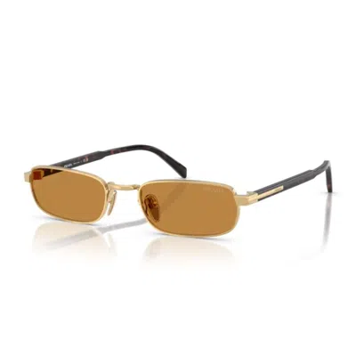 Prada Pr B54s 5ak50p Oro Sunglasses In Gold