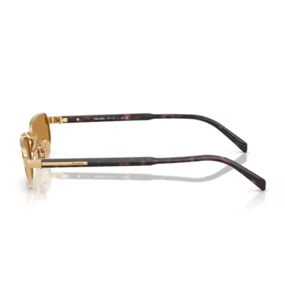 Prada Pr B54s 5ak50p Oro Sunglasses In Gold