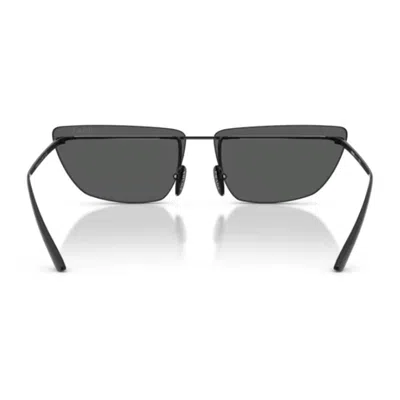 Prada Pr C52s Yc460t Nero Bianco Sunglasses In Black