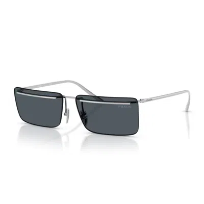 Prada Pr C53s 1bc70b Argento Sunglasses In Silver