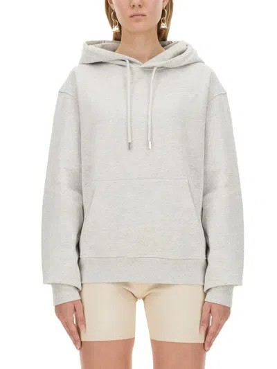 Jacquemus Sweatshirt With Logo In Gray