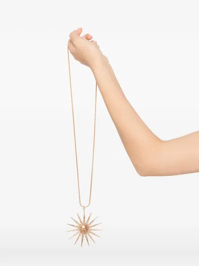 Blaklace Sun Necklace In Gold