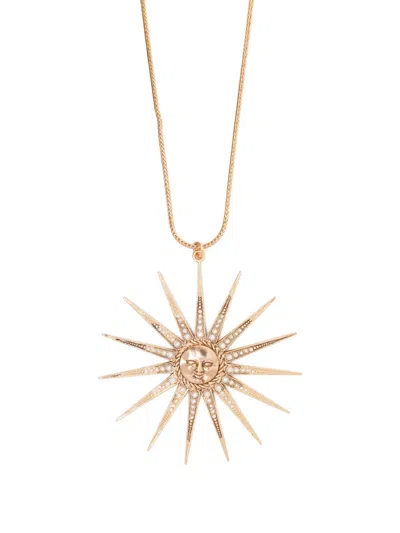 Blaklace Sun Necklace In Gold