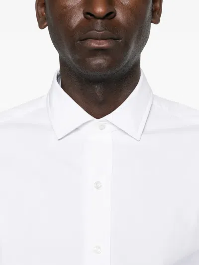 Salvatore Piccolo Buttoned Shirt In White