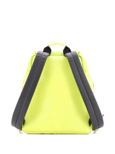 Pre-owned Louis Vuitton Discovery Monogram Taigarama Pm Backpack In Yellow