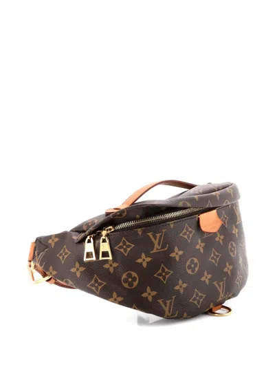 Pre-owned Louis Vuitton Bum Bag Monogram Canvas Belt Bag In Brown