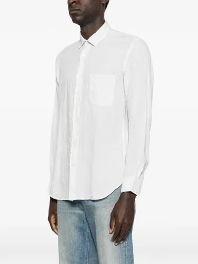 Hartford Linen Shirt In White