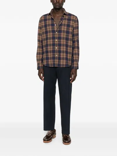 Hartford Checked Shirt In Multi