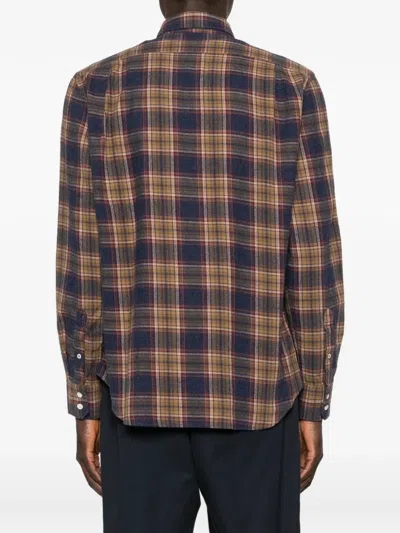 Hartford Checked Shirt In Multi