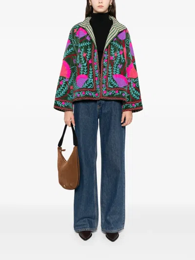 Blaklace Embroidered Jacket In Multi