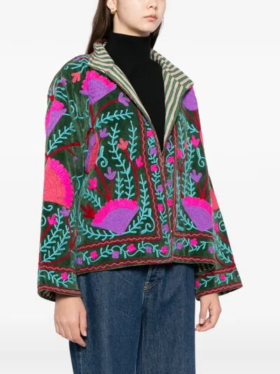 Blaklace Embroidered Jacket In Multi