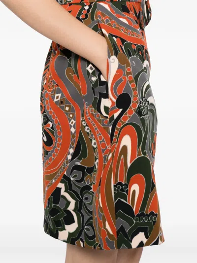 Blaklace Knot Paisley Dress In Multi