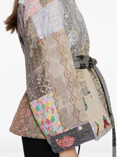 Blaklace Embroidered Jacket In Neutral