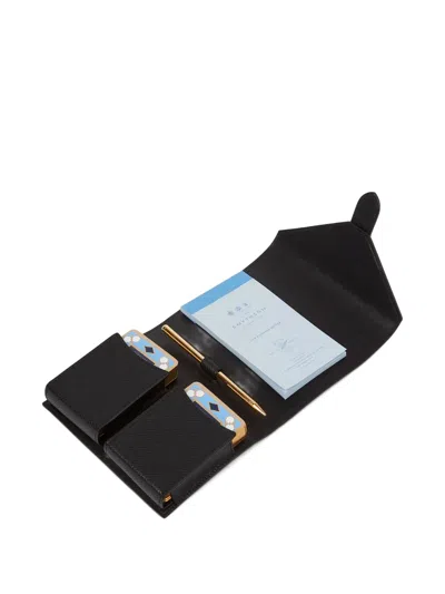Smythson Leather Playing Cards Case In Multi