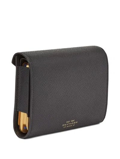 Smythson Leather Playing Cards Case In Multi