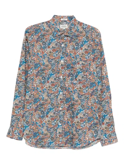 Hartford Floral-print Shirt In Multi