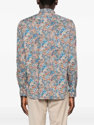 Hartford Floral-print Shirt In Multi