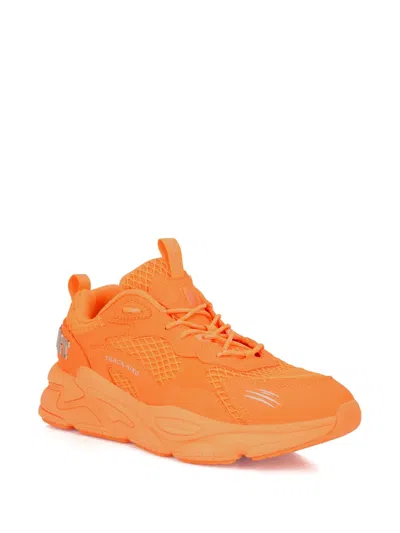 Plein Sport Track-king Sneakers In Orange