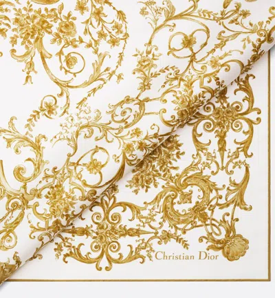 Dior Esque Butterfly 90 Square Scarf In Multi