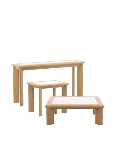 Anthropologie Keenan Wood Side Table In Brown