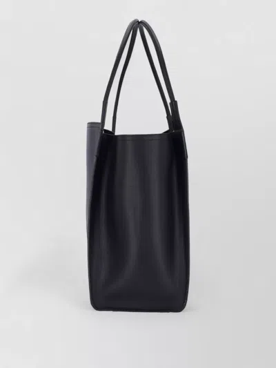 Victoria Beckham Structured Shopper Tote Bag Top Handles In Black