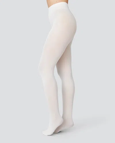 Swedish Stockings Olivia Premium Tights In White