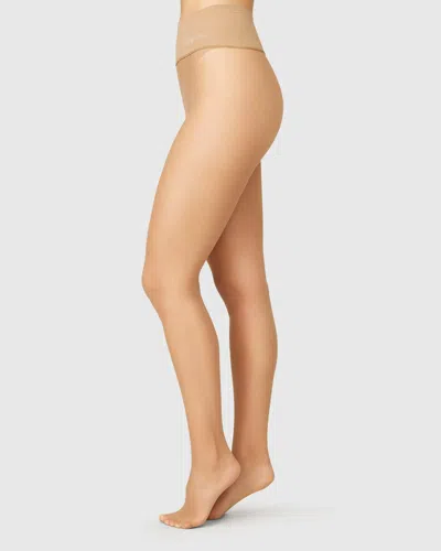 Swedish Stockings Beata Seamless Tights In Neutral