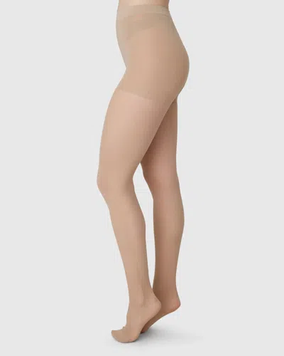 Swedish Stockings Moa Control Top Tights In Neutral