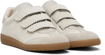 Isabel Marant Beth Mixed Leather Triple-grip Sneakers In Multi