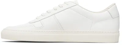 Common Projects Bball Summer Edition Leather Sneakers In White