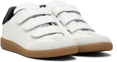 Isabel Marant Women Beth Leather Sneakers In White