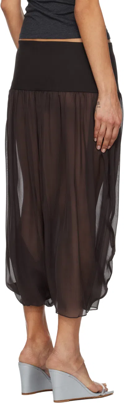 Paloma Wool Brown Mila Shorts In Blue