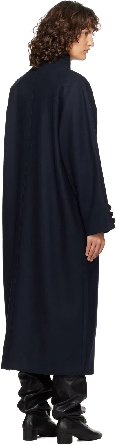 Paloma Wool Navy Debo Coat In Blue