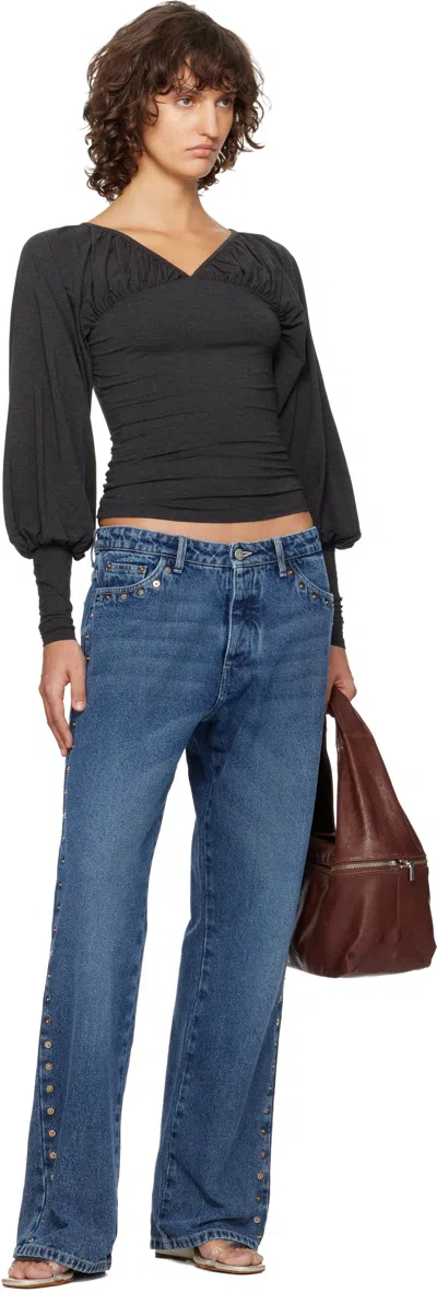 Paloma Wool Blue Crowd Jeans In Blue