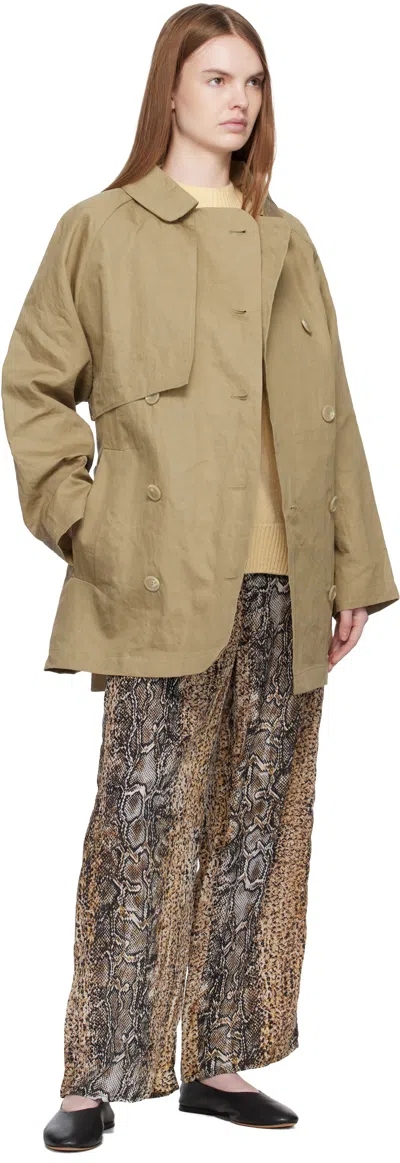 Baserange Off-white Soar Sweater In Yellow