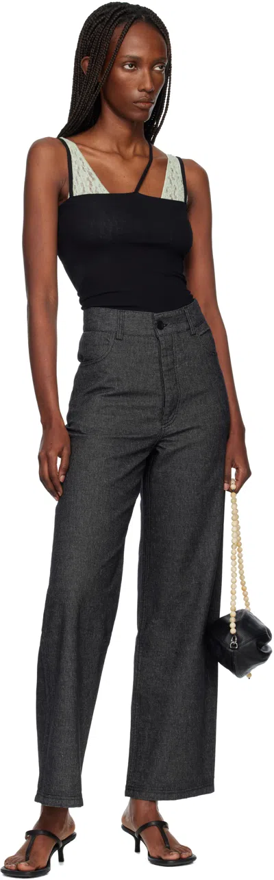 Baserange Grey Navalo Jeans In Gray